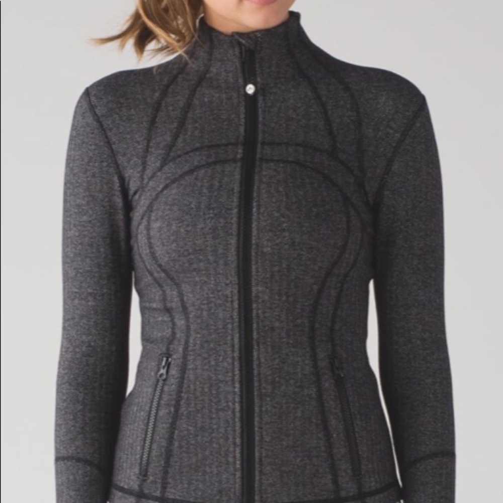 Lululemon defined jacket herringbone color:)